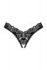 Obsessive Stringi otwarte Donna Dream czarne